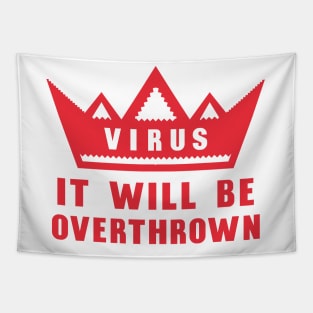 CornaVirus will be overthrown Tapestry