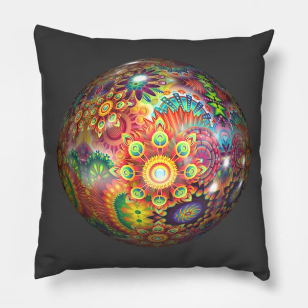 The colorful egg Pillow by DrDesign