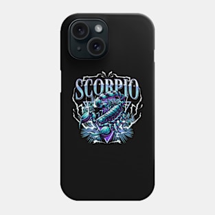 Scorpio Bootleg Retro HipHop Zodiac Sign Astrology Birthday Phone Case