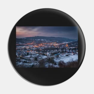 Pontardawe from Elephant Rock, Swansea Valley Pin