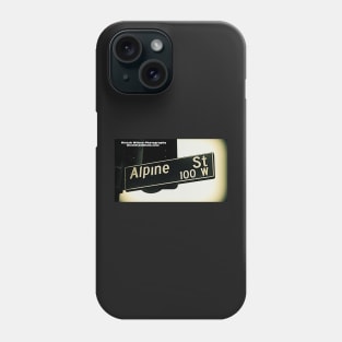 Alpine Street, Los Angeles, California by Mistah Wilson Phone Case