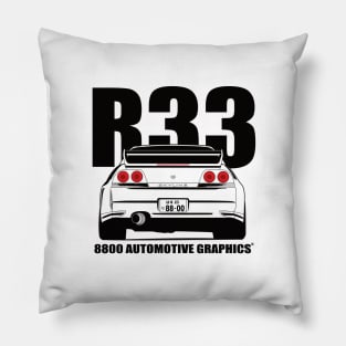 Nissan Skyline R33 Transparent Version Pillow