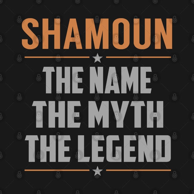 SHAMOUN The Name The Myth The Legend by YadiraKauffmannkq