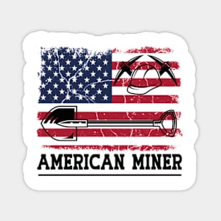 American Miner Magnet