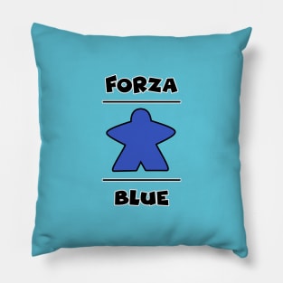 Forza Blue! Pillow