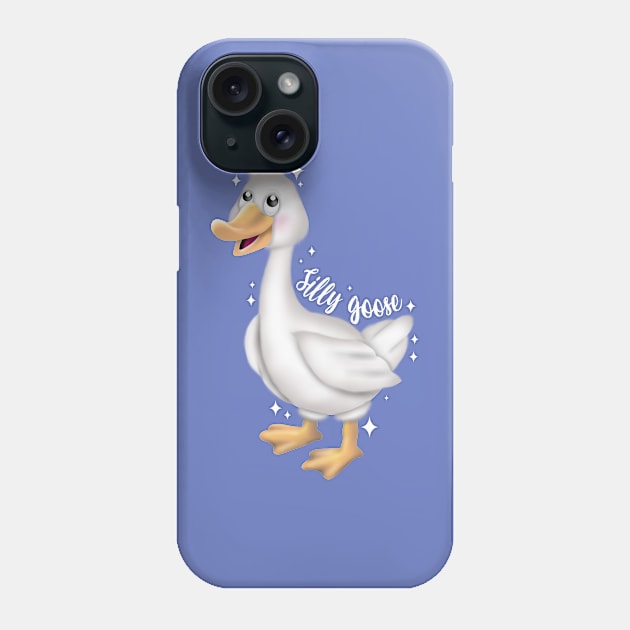 Silly goose Phone Case by Manxcraft