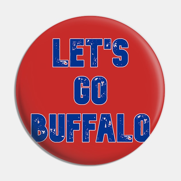 Let's Go Buffalo Pin by MashCo