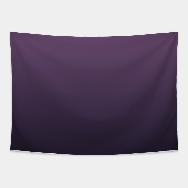 Black and purple gradient. Tapestry by ColorKingdom