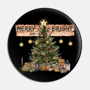 Merry and Bright Pin