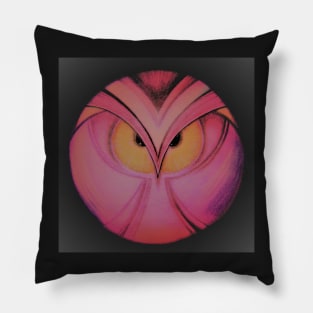 NEON ART DECO OWL..House of Harlequin Pillow