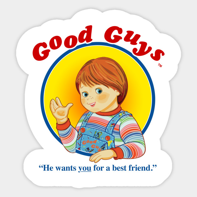 Good Guys Vintage Sticker TeePublic