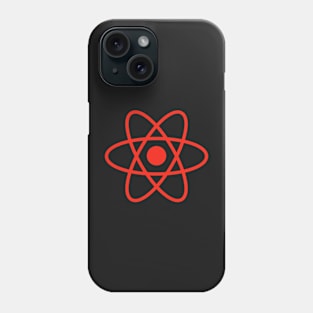 Simple Atom - Danger Red Phone Case