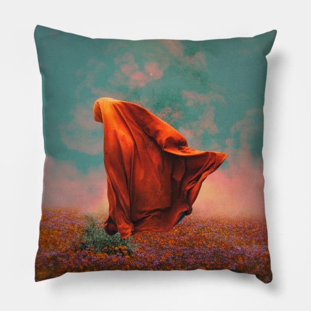 Fields Pillow by lacabezaenlasnubes