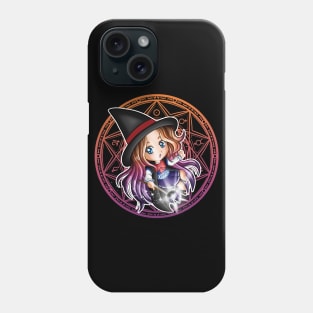 Chibi Kawaii Witch - Magic Circle Phone Case