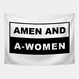 Amen and Awomen Tapestry