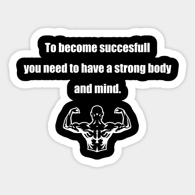 To become succesfull... - Successful - Sticker | TeePublic