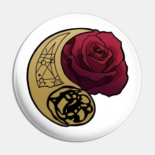 Resistance Rose Pin
