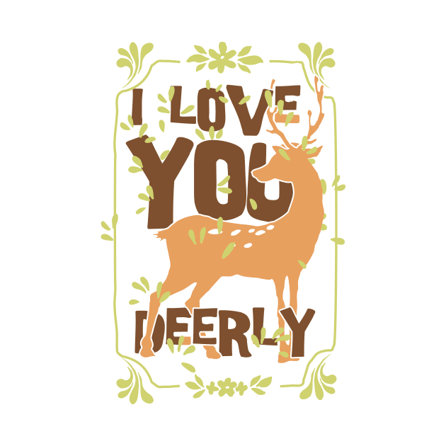 i love you deer by Shapwac12