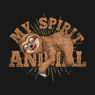 Spirit Animal Sloth Sleepy Sloths T-Shirt