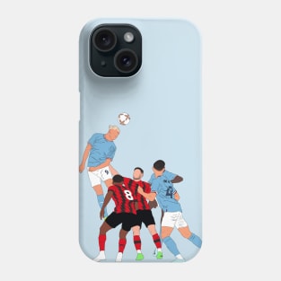 Erling Haaland Header City Phone Case