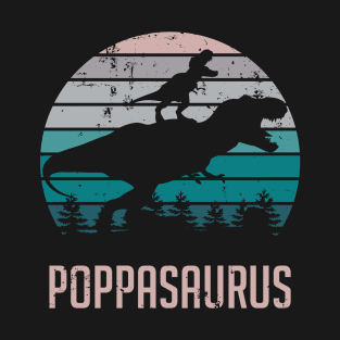 Poppasaurus T-Rex Dinosaur T-Shirt