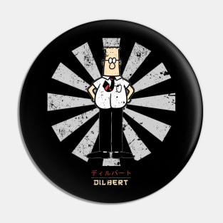 Dilbert Retro Japanese Pin