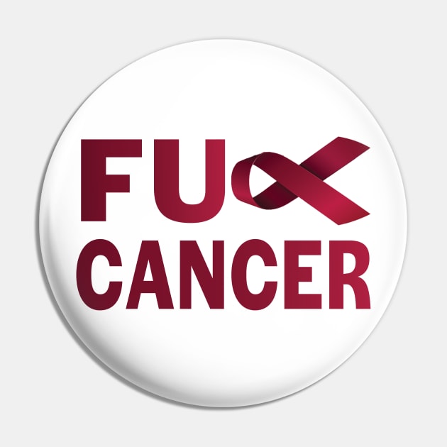 Fuck Cancer Pin by treszure_chest