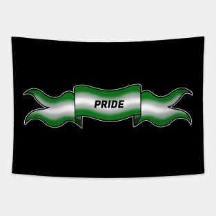 grayromantic pride banner Tapestry