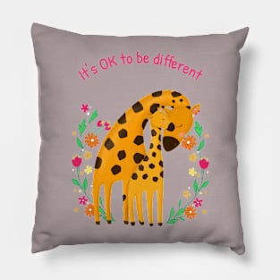 It's ok to be different autism Pillow