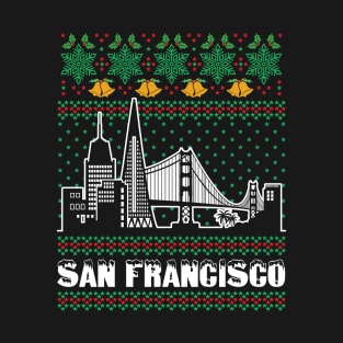 San Francisco California Ugly Christmas T-Shirt