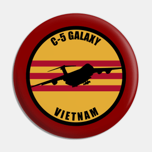 C-5 Galaxy Vietnam Patch Pin