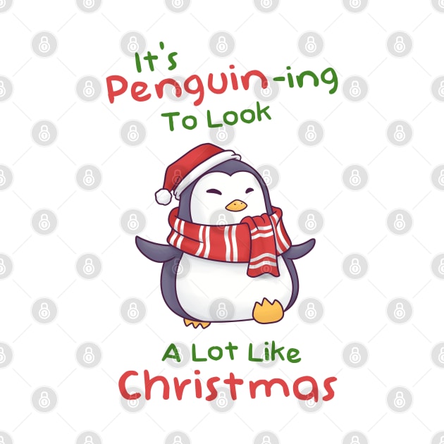 Its Penguining To Look A Lot Like Christmas by Takeda_Art