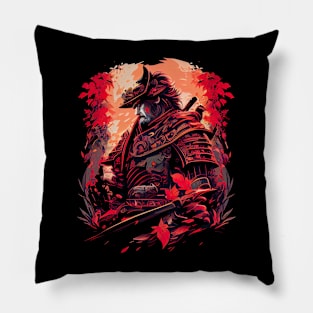 Samurai Warrior 1 Pillow