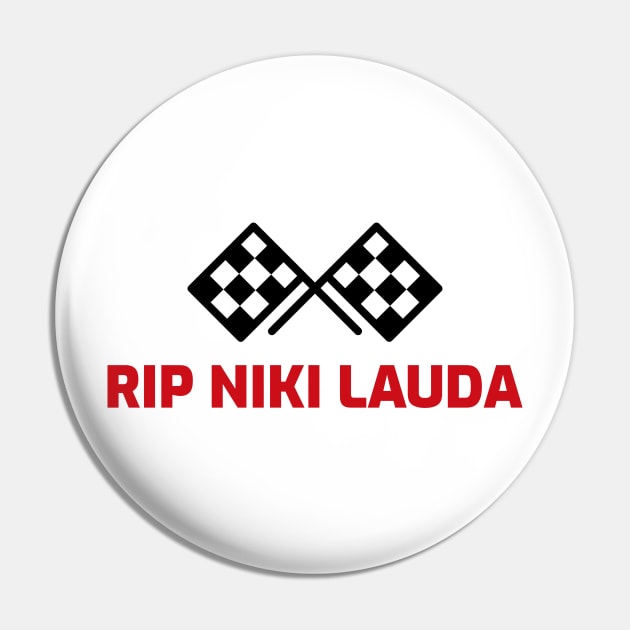 RIP Niki Lauda Pin by VEKTORKITA