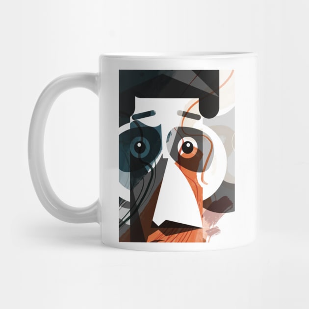 Man Face Mug