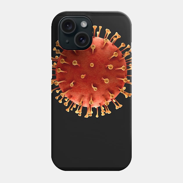 Coronavirus Phone Case by Hizat