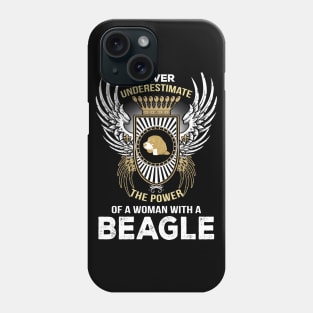 beagle mom shirt Phone Case