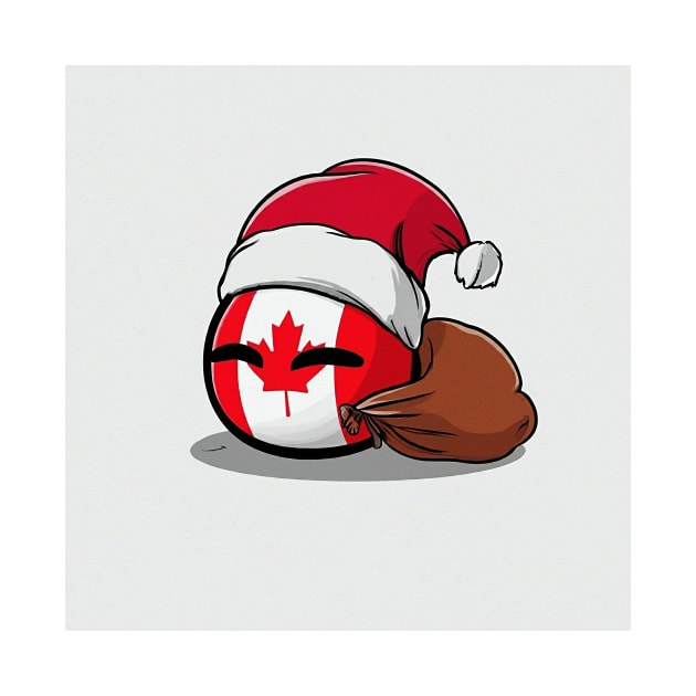 Canada Santa Christmas by Polandball World