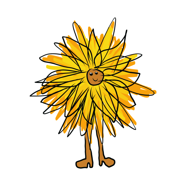 Sammy the sunflower by Carpesidera