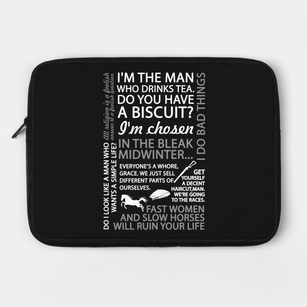 Peaky Blinders Quotes Peaky Blinders Laptop Case Teepublic