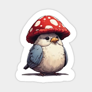 Bird Agaric Magnet