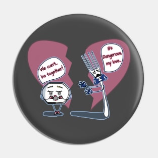 Dangerous Electrical Love Pin