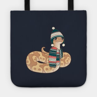 Banana Ball Python Christmas Edition Tote