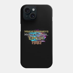 Magic Journeys Mystic Flights 1982 Attraction Vintage Retro Phone Case