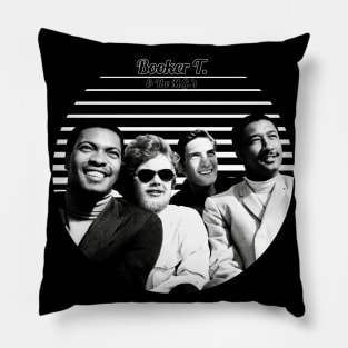 Booker T. & The M.G.'s - transparent font Pillow