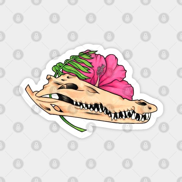 crocodile Magnet by Gwenpai