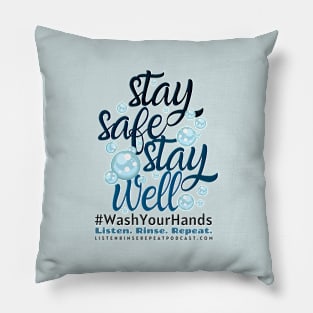 Stay Safe Stay Well Pillow