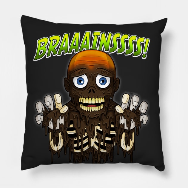 Fear the Tarman Pillow by ZombieGirl01