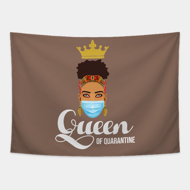 Queen of Quarantine Tapestry by Melanificent1