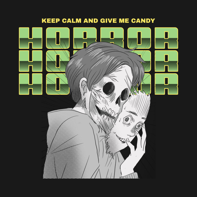 Keep Calm And Give Me Candy Halloween by T-ShirtCandy